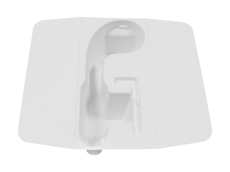 Paper plastic holder for household appliance lighting