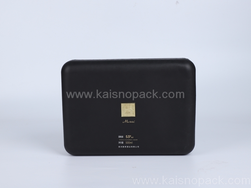 黑色湿压酒盒（默）